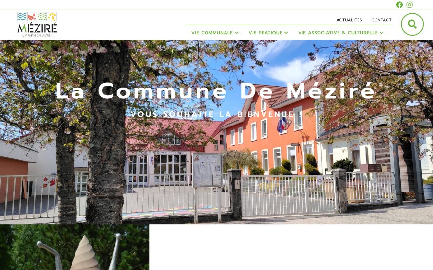 Réalisation mairie de Méziré